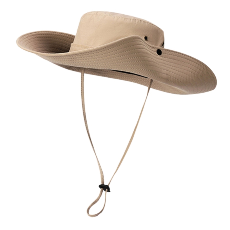 Packable Hat Nylon - Packbarer Outdoor-Fischerhut mit breiter Krempe, Unisex,