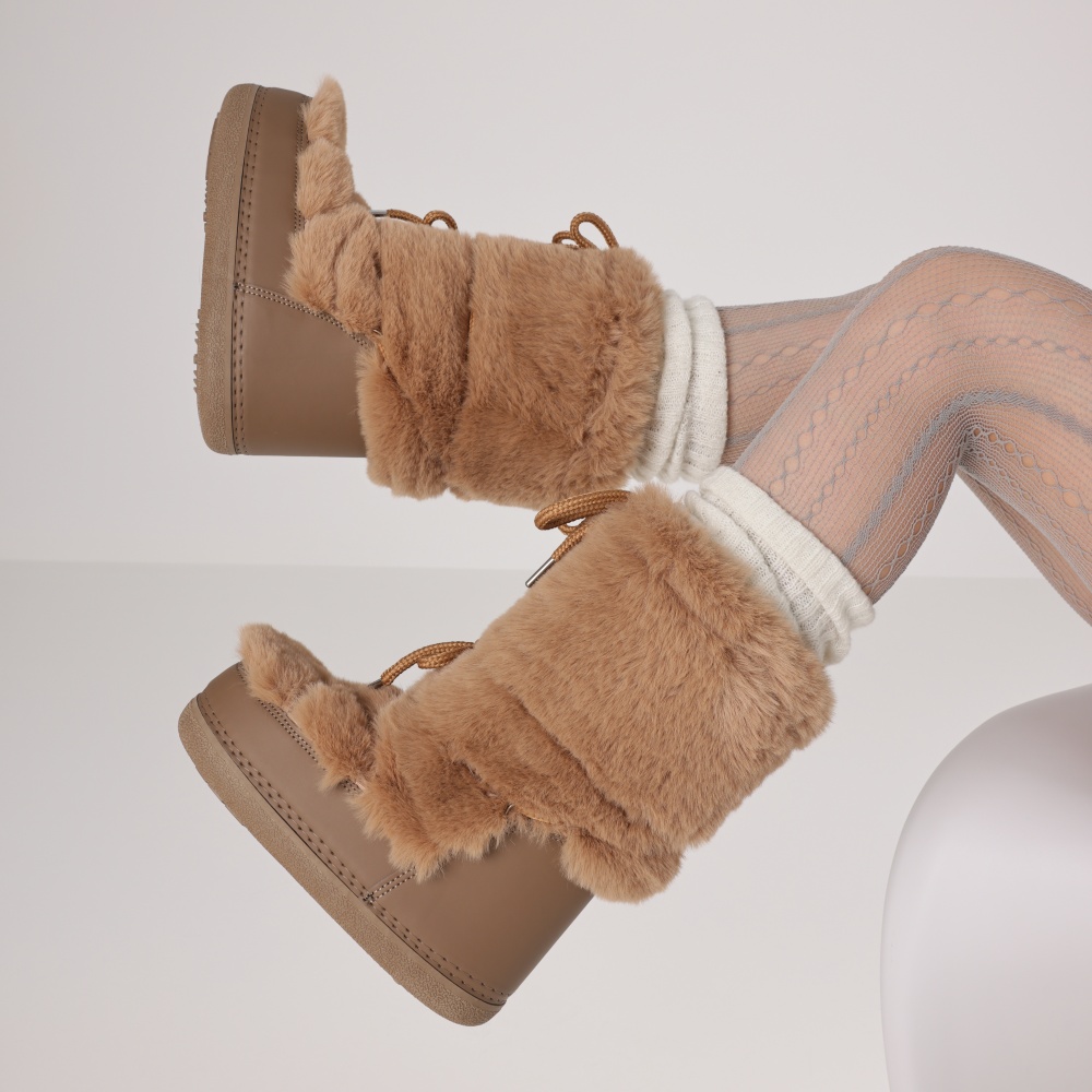 Flauschige Stiefel für Damen,  – Espadrille Slip On Bewertung und Preis
